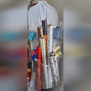 NWT, 2 Hanging Gift Wrap Organizers